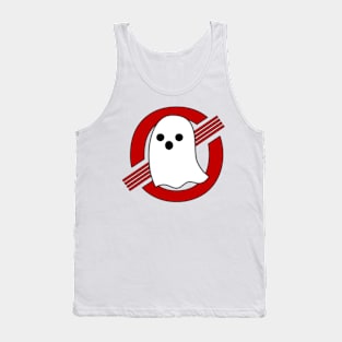 Report All Ghosts Logo Tee Tank Top